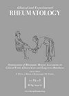 CLINICAL AND EXPERIMENTAL RHEUMATOLOGY雜志封面